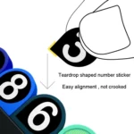 bbdd Temporary Parking License Plate Concealable Car Removal Number Plate - Image 5