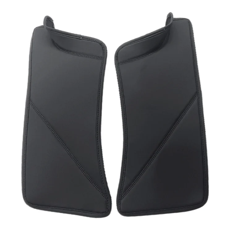 TBD0604222201A.webp For Tesla Model Y Rear Door Built-In Sill Strip Rear Seats Anti-Kick Leather Protective Pad - Image 1