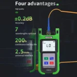 Komshine High-Precision Optical Power Meter Optical Cable Line Tester - Image 7