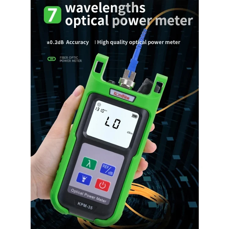 TBD06042226_B7.webp Komshine High-Precision Optical Power Meter Optical Cable Line Tester - Image 8