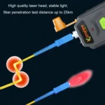 Komshine 15km Mini Optical Fiber Breakpoint Positioning Test Red Light Pen - Image 7