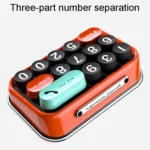 bbdd Keyboard Modeling Moving Number Plate Car Temporary Parking License Card - Image 5