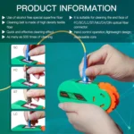 Komshine Handheld Cassette Optical Fiber Connector Cleaning Cartridge With Core - Image 11