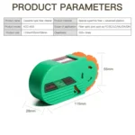 Komshine Handheld Cassette Optical Fiber Connector Cleaning Cartridge With Core - Image 6