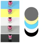 Rotating Booth PVC Background Board Live Product Display Accessories, Random Color Delivery - Image 6