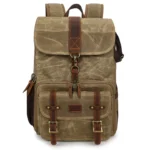 Large Capacity SLR Digital Camera Bag Laptop Backpack Canvas Storage Bag