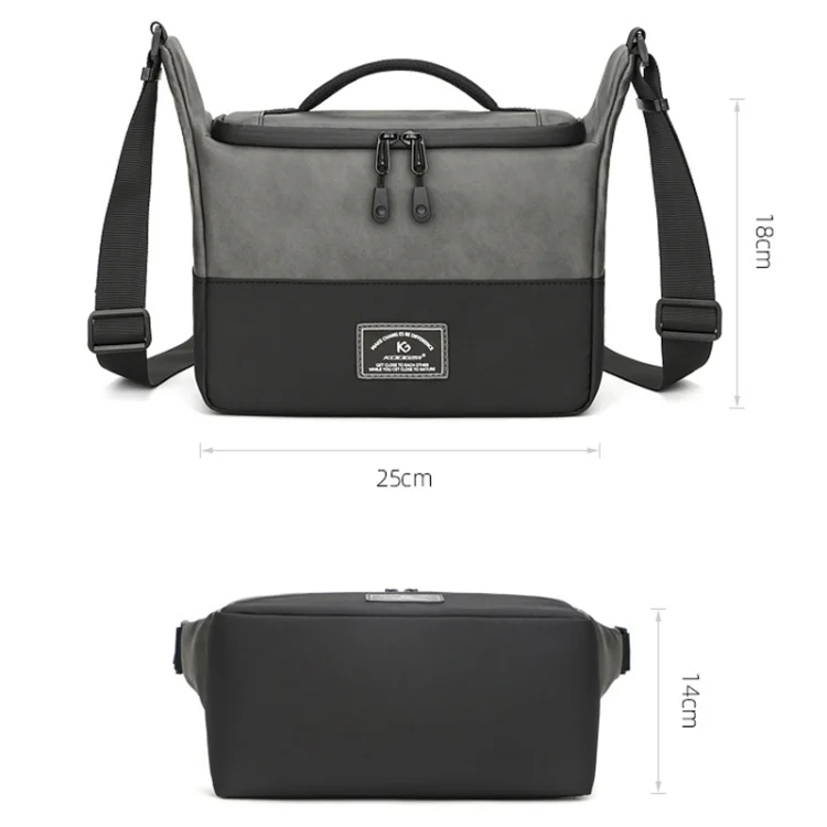 TBD06042334_B2.webp PU Leather Shoulder Crossbody Photography Bag SLR Camera Bag Lens Storage Bag - Image 3