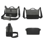 PU Leather Shoulder Crossbody Photography Bag SLR Camera Bag Lens Storage Bag - Image 4