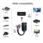 1080P Component To HDMI Adapter Cable YPbPr To HD Interface HD Converter - Image 5