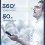 Deli  2.4GHz Page Turner USB Clicker With Red Light For PPT - Image 6