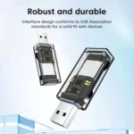 OTG Converter USB To SD/TF 2 In 1 Multi-Function Transparent Card Reader - Image 4