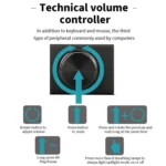 PC Computer Peripherals Mini Switch Wired Volume Adjuster - Image 4