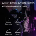 YONGNUO YN360IV 480 LEDs RGB APP Controlled Photography Fill Light - Image 11