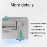 Automotive Shade Eyewear Holder Car Visor Sunglasses And Ticket Organizer - Image 6