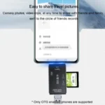 JINGHUA USB2.0 Multi-Function Card Reader SD/TF Dual Card Slot Cell Phone Computer Card Reader - Image 5