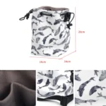 Portable Multifunctional Drawstring Waterproof Storage Bag For Instant Cameras - Image 4