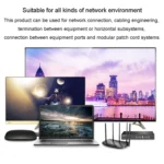 JINGHUA Category 6 Gigabit Double Shielded Router Computer Project All Copper Network Cable - Image 11