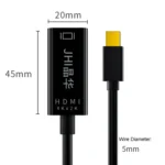 JINGHUA Mini DP To HDMI HD Video Converter For Thunderbolt 4K Interface - Image 2