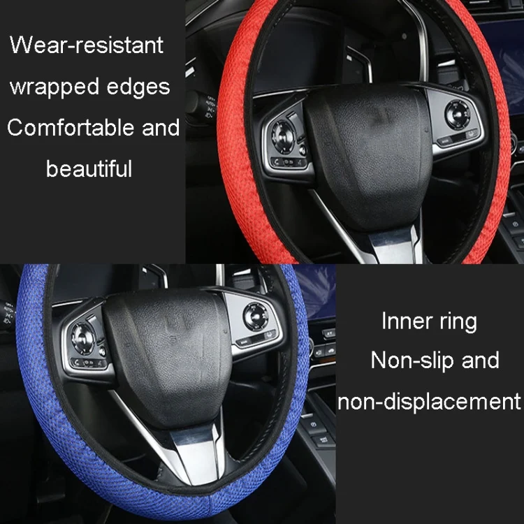 TBD06043232_B4.webp Car Mesh Steering Wheel Cover Breathable Elasticized Handle Sleeve - Image 5