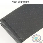 Hand-Sewn Microfiber Non-Slip Steering Wheel Cover Universal Turning Grip Sleeve - Image 3