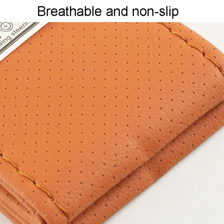 TBD06043237_B3.webp Hand-Sewn Microfiber Non-Slip Steering Wheel Cover Universal Turning Grip Sleeve - Image 4