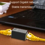 JINGHUA S61 Dual Pass-Through Header Network Cable Butt Connector Extender - Image 7