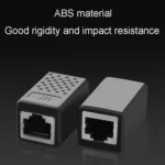 JINGHUA S61 Dual Pass-Through Header Network Cable Butt Connector Extender - Image 8