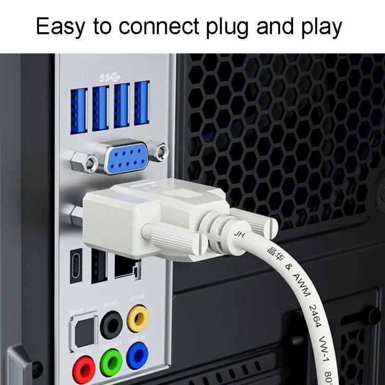 TBD06043303_B8.webp JINGHUA B110 Male To Female DB Cable RS232 Serial COM Cord Printer Device Connection Line - Image 9