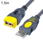 JINGHUA U111 USB 2.0 Data Extension Cable Computer Audio/Video Adapter Cord