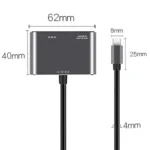 JINGHUA Z321 Multifunctional HUB Docking Station Converter - Image 2