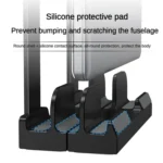 Dual-Purpose Laptop Vertical Stand Storage Rack Desktop Heightening Cooling Base - Image 6