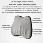 Car Memory Foam Neck Pillow Car Neck Rest Silk Pillow Car Seat Cervical Cushion - Image 4