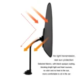 Car All Round Window Sunshade Adjustable Sunscreen Heat Insulation Sun Shade - Image 4