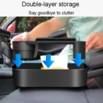 Automotive Seat Slit Organizing Box Car Seam Storage Compartment - Image 4