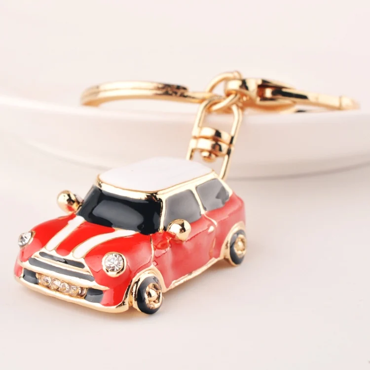 TBD0604356301.webp Mini Car Keychain Pendant Toy Beetle Car Gift - Image 1