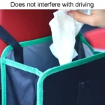 Car Seatback Trash Can Automotive Multifunctional Storage Organizer - Image 5