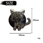 Retro Cute Kitten Car Air Vent Aromatherapy Ornaments - Image 2