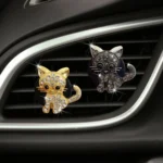Retro Cute Kitten Car Air Vent Aromatherapy Ornaments - Image 3