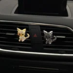 Retro Cute Kitten Car Air Vent Aromatherapy Ornaments - Image 4