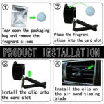 Butterfly Diamond Car Interior Air Outlet Aromatherapy Clip - Image 7
