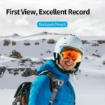 TELESIN Backpack Shoulder Strap Bracket Mount for GoPro Hero / Insta360 /  SJCAM / DJI Action Accessories - Image 2