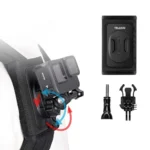 TELESIN Backpack Shoulder Strap Bracket Mount for GoPro Hero / Insta360 /  SJCAM / DJI Action Accessories - Image 3