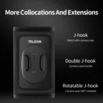 TELESIN Backpack Shoulder Strap Bracket Mount for GoPro Hero / Insta360 /  SJCAM / DJI Action Accessories - Image 4