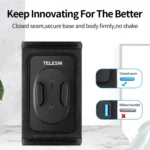 TELESIN Backpack Shoulder Strap Bracket Mount for GoPro Hero / Insta360 /  SJCAM / DJI Action Accessories - Image 5