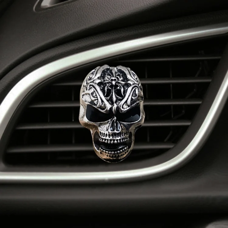 TBD06043727_B3.webp Retro Skull Car Aromatherapy Air Conditioner Air Outlet Clip - Image 4
