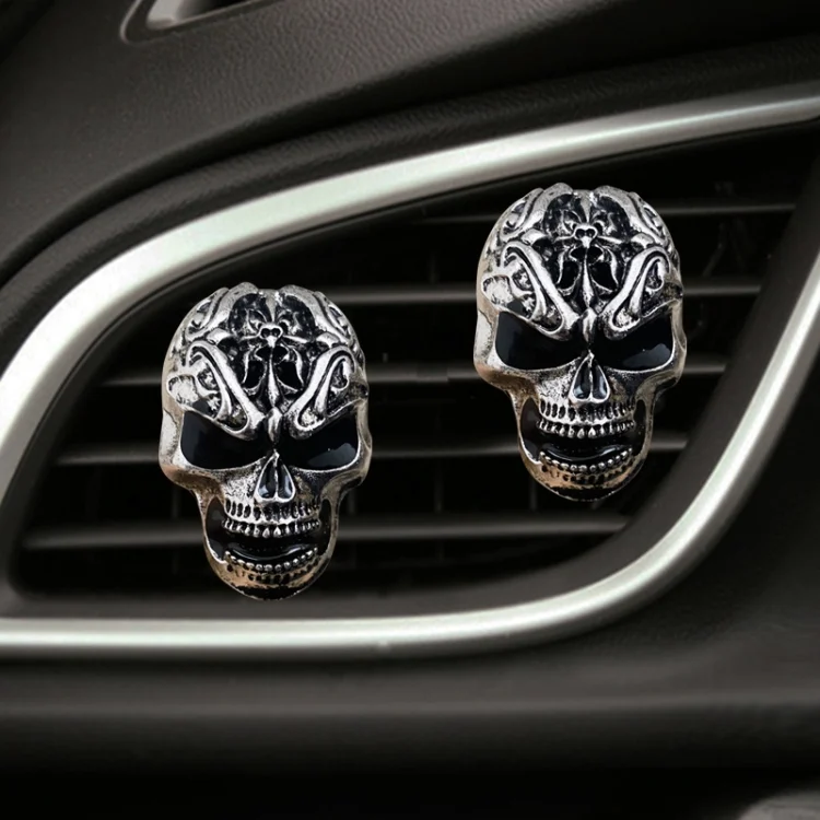 TBD06043727_B4.webp Retro Skull Car Aromatherapy Air Conditioner Air Outlet Clip - Image 5