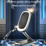 Magnetic Car Phone Holder Automobile Rotatable Multifunctional Folding Stands - Image 9