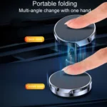 Magnetic Car Phone Holder Automobile Rotatable Multifunctional Folding Stands - Image 6