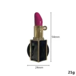 2pcs/Set Lipstick Diamond-Encrusted Car Air Vent Aroma Diffuser Clip - Image 3