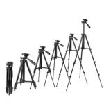 Portable Aluminum DSLR Camera Live Tripod Photography Retractable Landing Bracket - Image 3